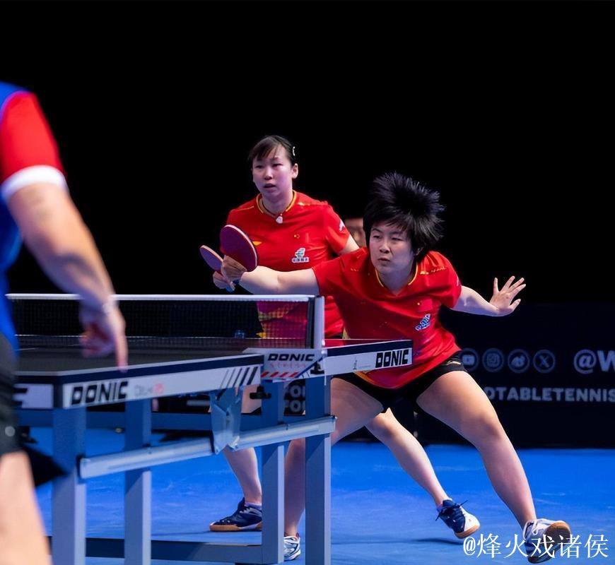 WTT球星挑战赛伦敦站：中国队提前包揽女双冠亚军